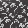 Evil Pirate Skeleton Midweight Cotton Poplin