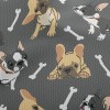 Two-color Pet French Bulldog Athletic Mesh Flat Back