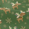 Playful Christmas Reindeer Modern Jersey