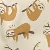Lazy Tree Climbing Sloth Lightweight Cotton Poplin