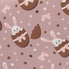 Chocolate Egg Bunny Twill