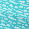 Beautiful Cartoon Clouds Waterproof Oxford