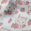 Smiling Cat With Strawberry Terry