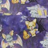 Watercolor Halloween Costumed  Modern Jersey