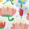 Pretty Cartoon Flowers Micro Fleece