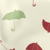 Red And Green With Small Umbre Lightweight Cotton Poplin