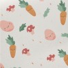 Cute Expression Carrot Midweight Cotton Poplin
