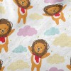 Happy Lion Cloud Minky