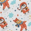 Ice Hockey Penguins Midweight Cotton Poplin