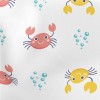 Crab Bubbles Lightweight Cotton Poplin