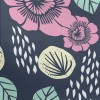 Psychedelic Beautiful Flowers Pongee