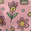 Smiling Sun And Singing Flower Stretch Ponte