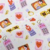 Cute Doodle Valentine's Da Performance Linen