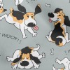 Funny Meditating Dog Micro Fleece
