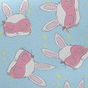 Cute Eye Patch Bunny Twill
