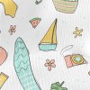 Beach Water Activities Stretch Jersey
