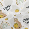 Cute Summer Sloth Performance Linen
