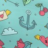 Flying Pigeon Messenger Rose Pongee