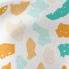 Dot Color Block Waterproof Canvas