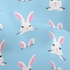 Funny Little White Rabbit Lightweight Performance Linen