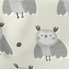 Cartoon Owl Lightweight Cotton Poplin