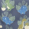 Little Dinosaur Just Fell Asle Lightweight Cotton Poplin