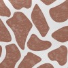 Brown Giraffe Spots Midweight Cotton Poplin