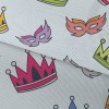 Colorful Crowns And Masks Waterproof Oxford