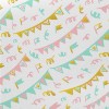 Cute Hand Drawn Colorful Banne Twill