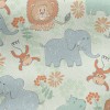 Hand Drawn African Animals Jersey Backed Fleece