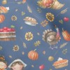 Couples Celebrating Thanksgivi Micro Fleece