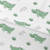 Little Crocodile And Plant See Waterproof Oxford