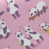Loving Cat And Panda Family Twill