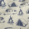 Campfire Tent Campervan Minky
