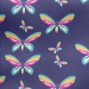 Rainbow Hues Butterfly Jersey Backed Fleece