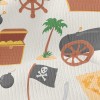Pirate Treasure Knife Stretch Jersey
