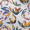 Abstract Colorful Plants Chiffon