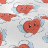 Shy Emoticon Heart Modern Jersey