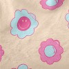 Y2K Contrasting Flowers Minky