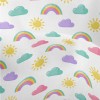 Candy Colored Clouds Lightweight Performance Linen
