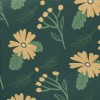 Vitality Little Yellow Flowers Midweight Cotton Poplin