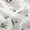 Cute Koala Illustration Piqué