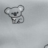 Cartoon Koala Sitting Jersey Backed Fleece