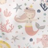 Mermaid Princess Crab Lightweight Cotton Poplin