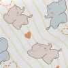 Cute Elephant Midweight Cotton Poplin