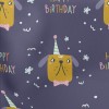 Happy Birthday Puppy Lightweight Cotton Poplin