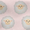 Cute Fluffy Sheep Jersey Backed Fleece