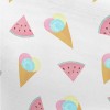Watermelon Mixed Ice Cream Pongee