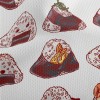 Triangular Rice Balls With Dis Athletic Mesh Flat Back