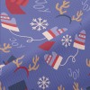 Snowman And Warm Items Piqué